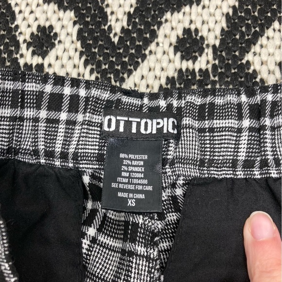 Hot Topic plaid pants Y2K 90’s EMO punk - Picture 3 of 7